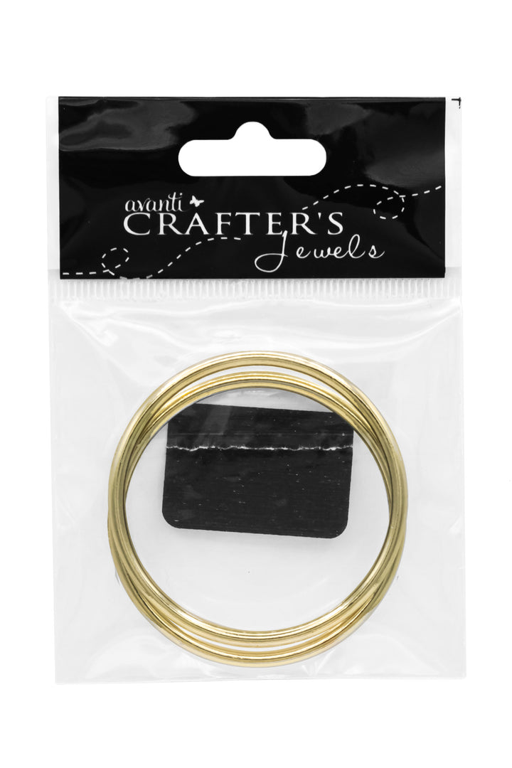 Metal O-Rings for Craft & Jewelry Projects 2 pcs