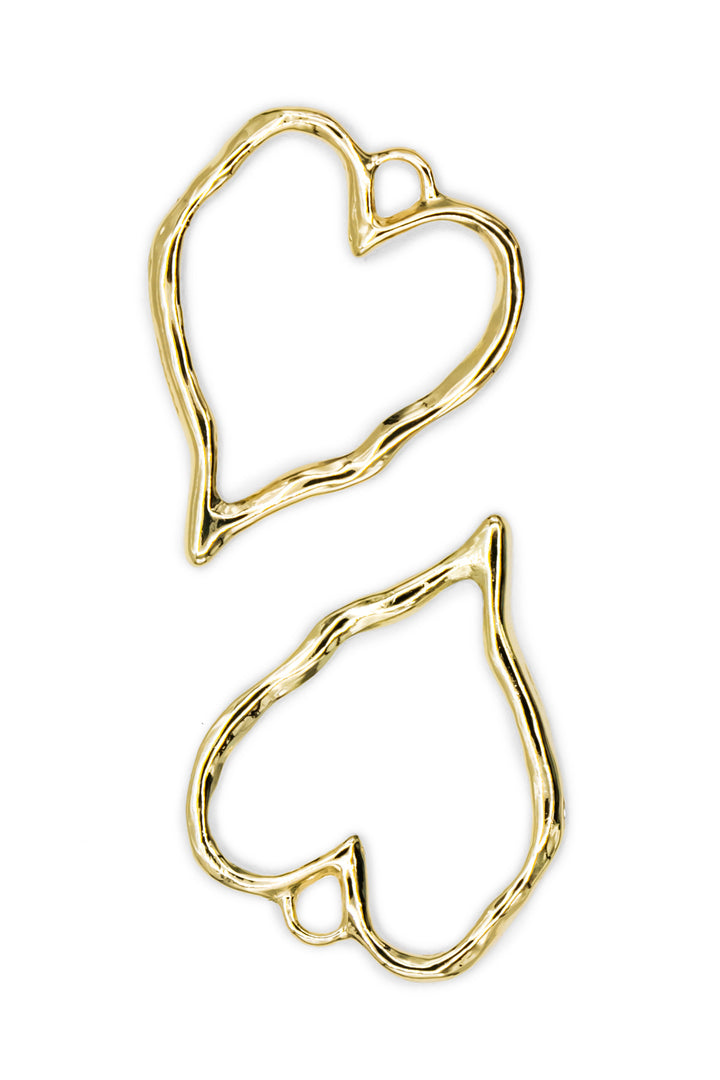 Heart Pendant Set 2 Pieces – Chic Matte Variants