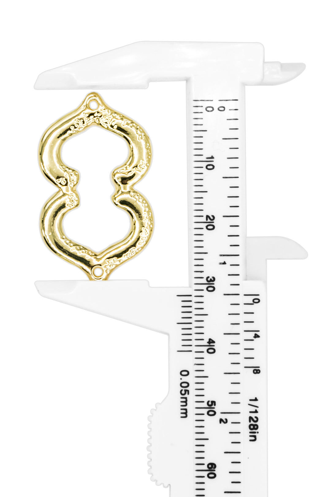Chic Conector Charm – 2 Pieces in Matte Gold or Matte Finish