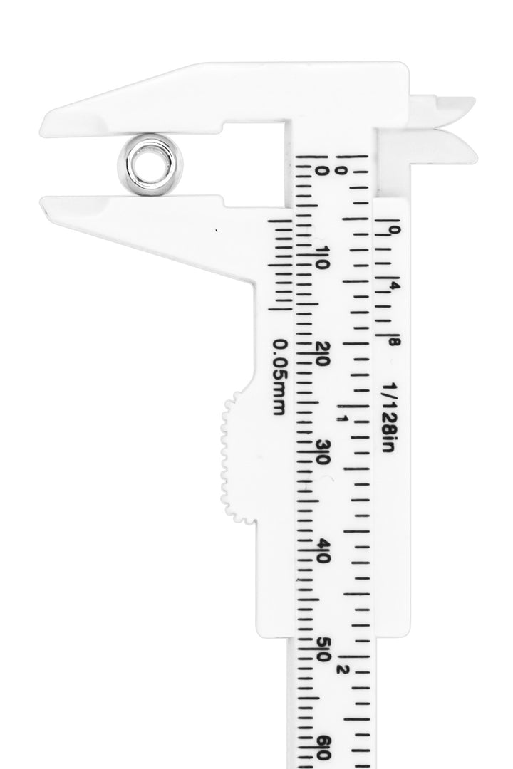 Elegant Matte Plate Beads – 4 mm Hole, 6 Pieces