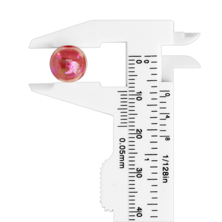 Bold & Brilliant — 10 mm Glossy AB Beads (40 Pieces)