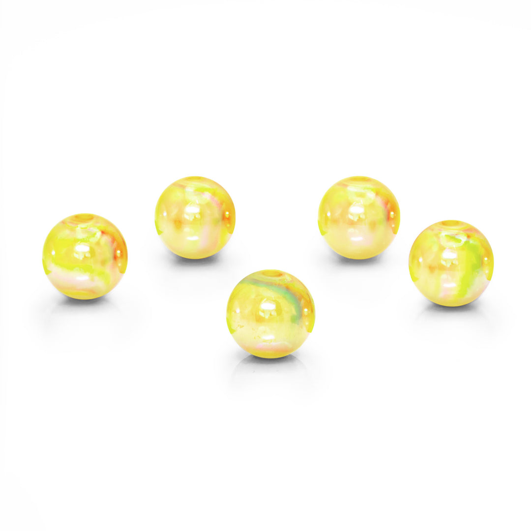 Dazzling 12 mm Tubular AB Beads – Hole Size 2 mm (20-Piece Bag)