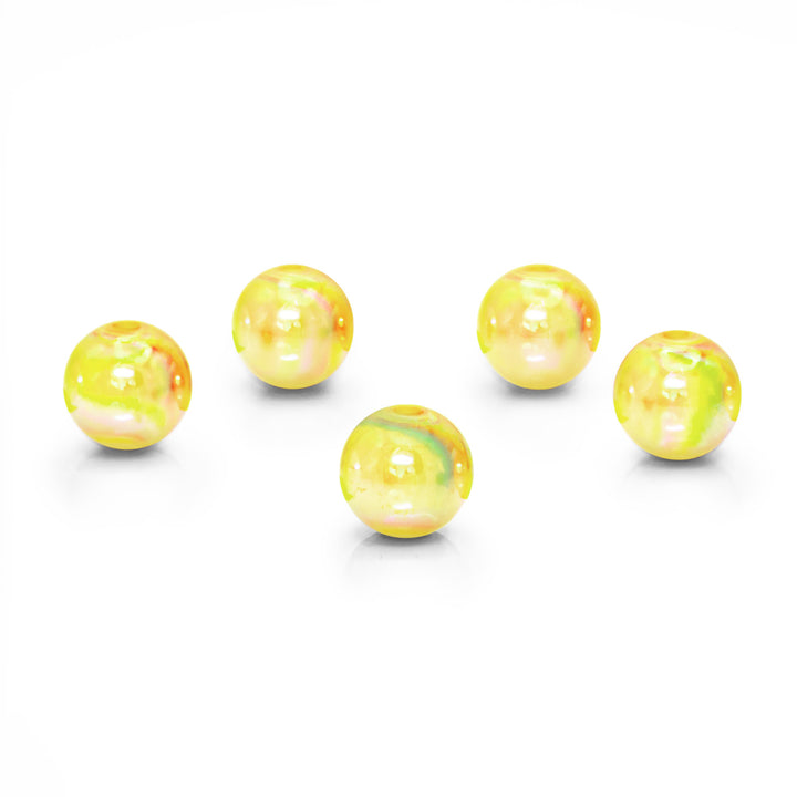 Dazzling 12 mm Tubular AB Beads – Hole Size 2 mm (20-Piece Bag)