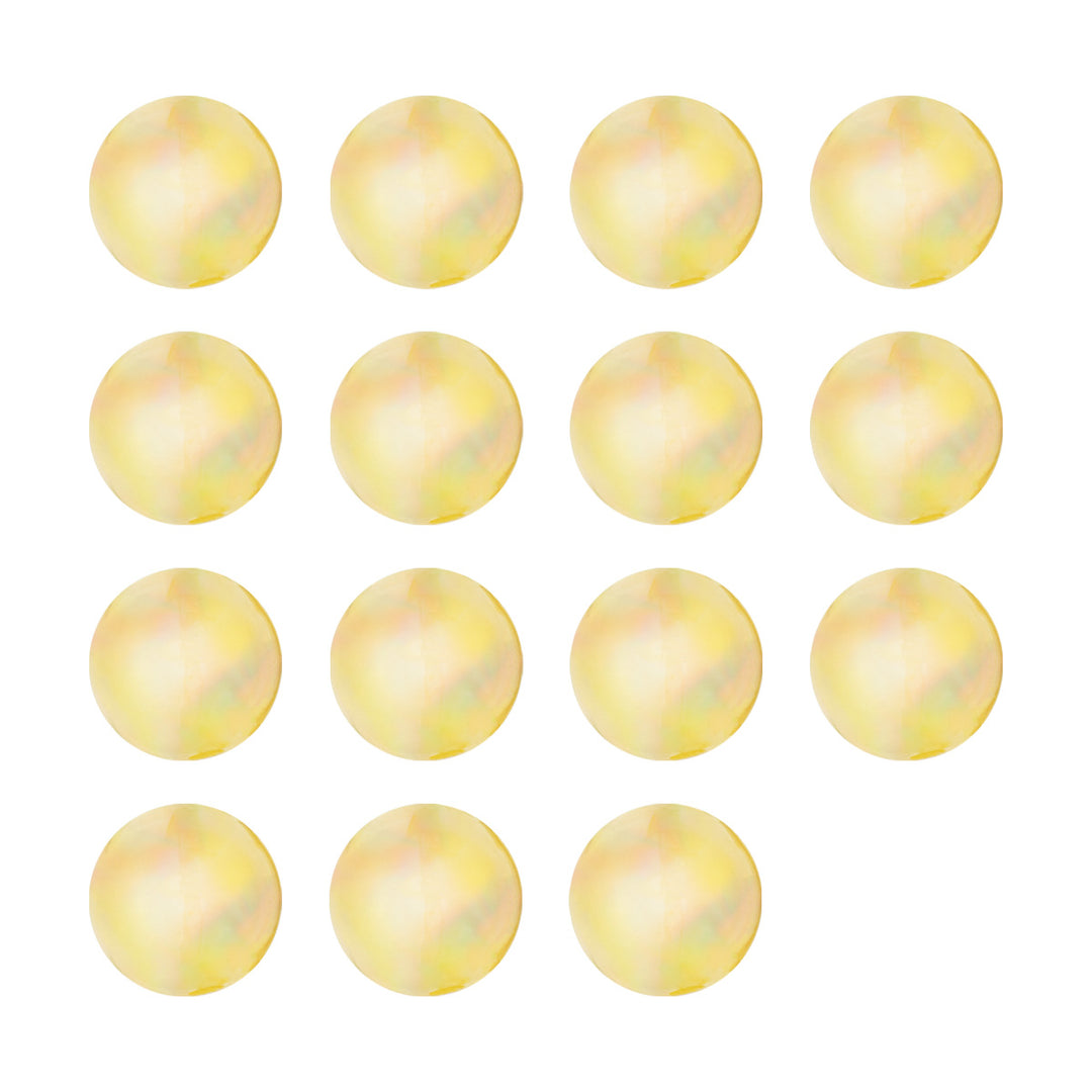 Radiant Gloss AB Beads – 16 mm, 15 pcs — Available in 8 Glossy Colors