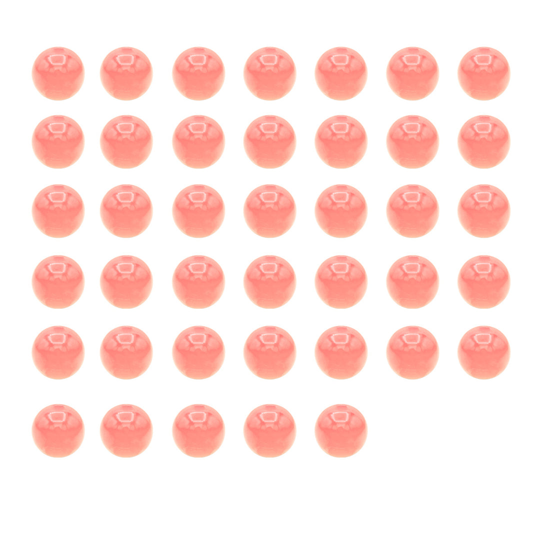 Vibrant Glossy 10 mm Beads (40 pcs) – Brilliant Color Mix