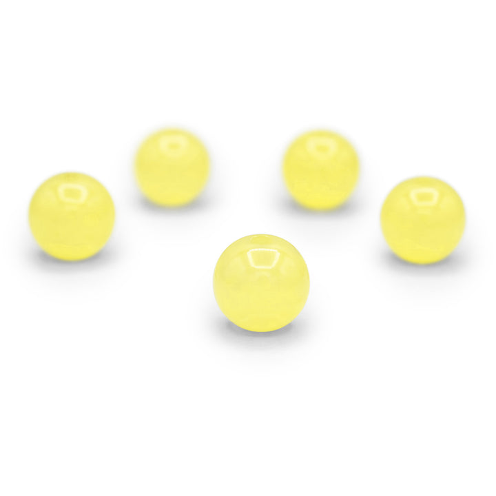 Vibrant 12 mm Glossy Beads – 2 mm Hole, 20 pcs