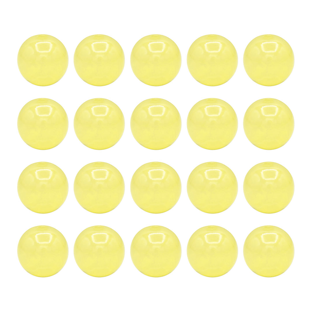 Vibrant 12 mm Glossy Beads – 2 mm Hole, 20 pcs