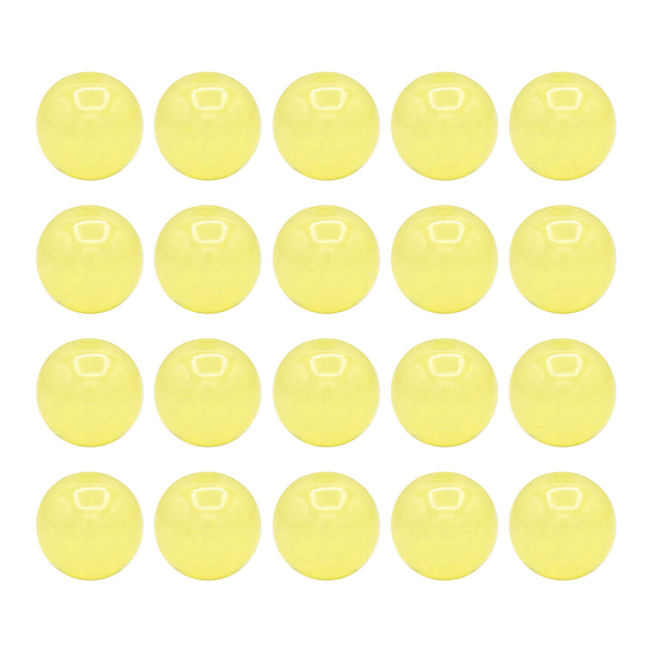 Vibrant 12 mm Glossy Beads – 2 mm Hole, 20 pcs