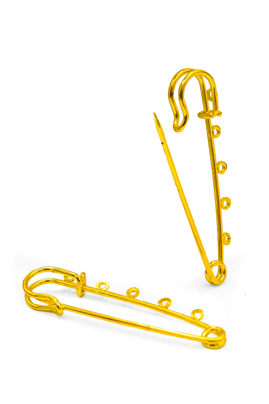 Premium Matte Decorative Pins with Hole – Set of 2pcs