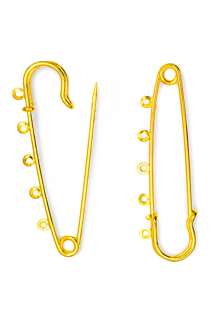 Premium Matte Decorative Pins with Hole – Set of 2pcs