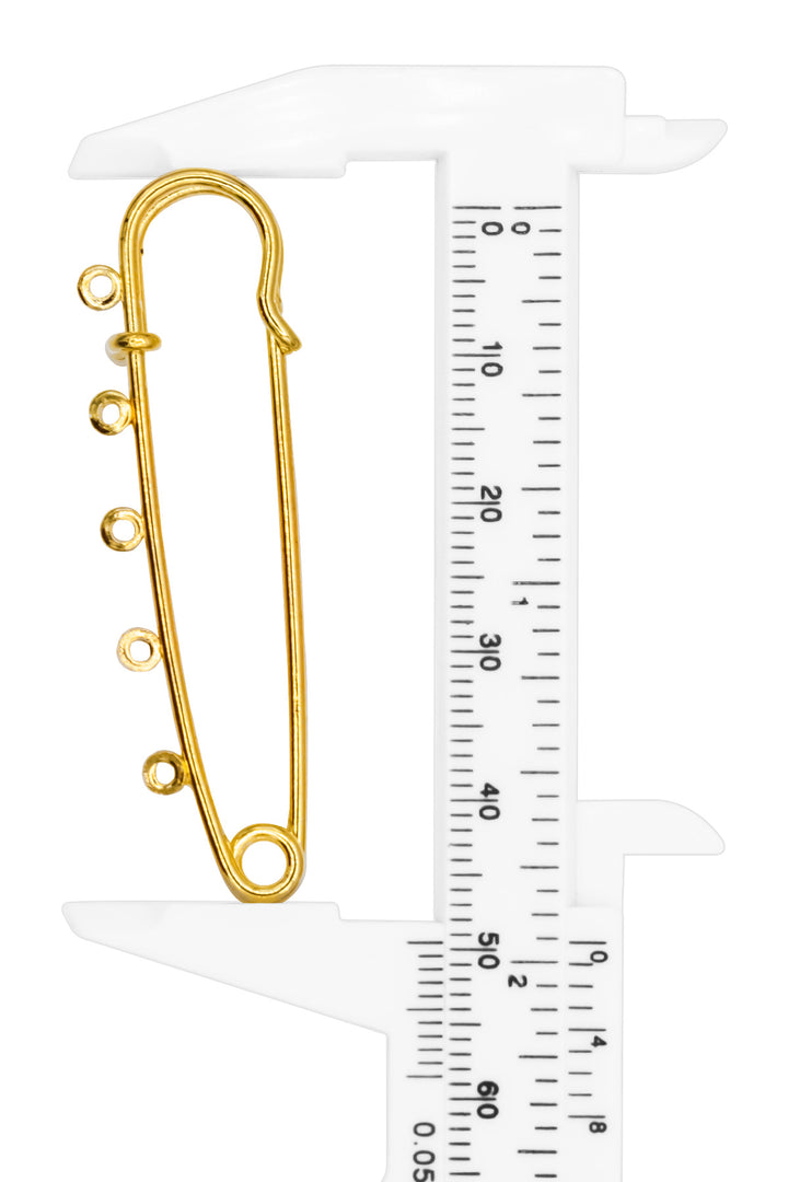 Premium Matte Decorative Pins with Hole – Set of 2pcs