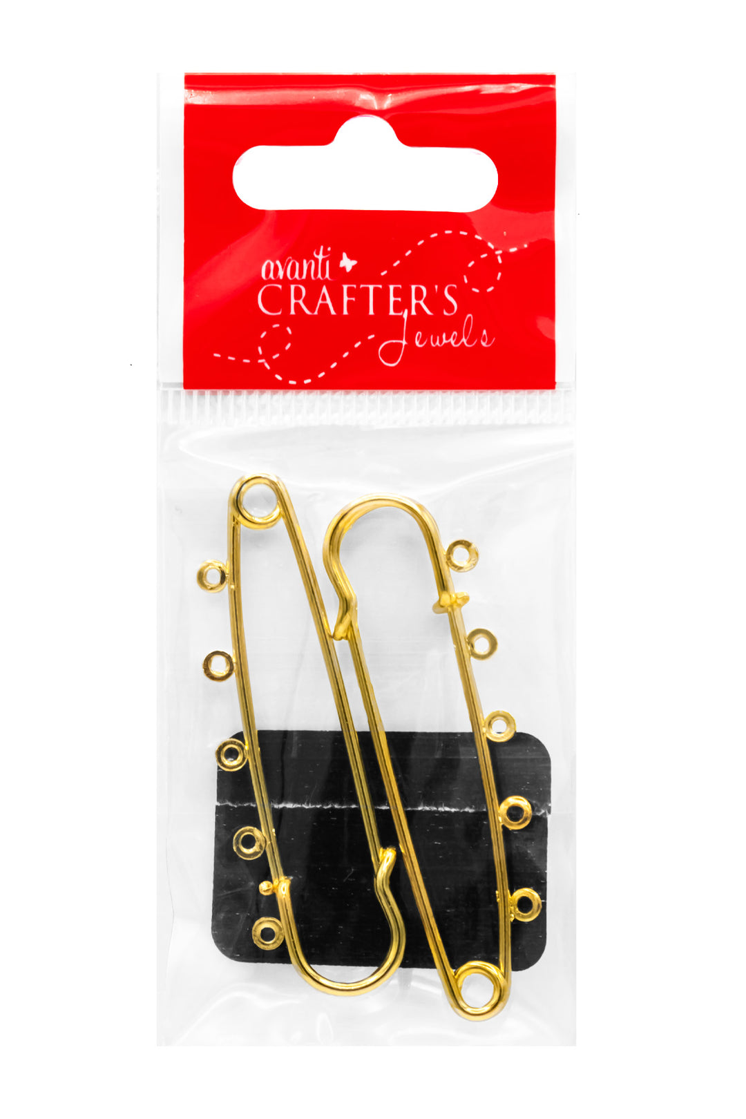 Premium Matte Decorative Pins with Hole – Set of 2pcs