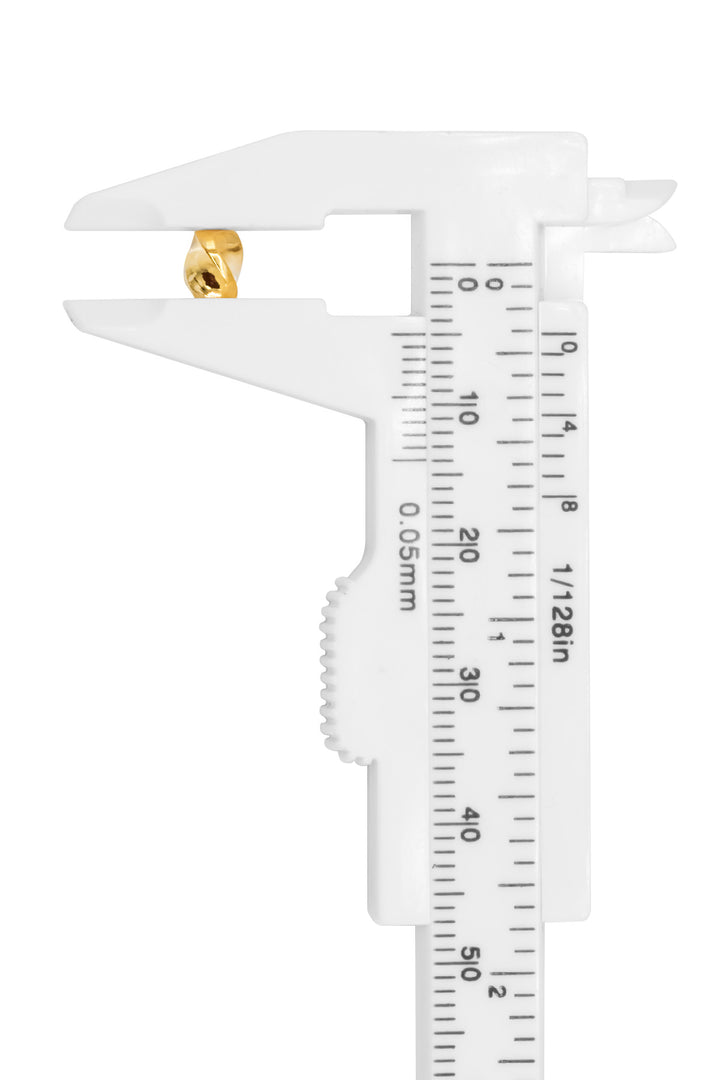 Matte-Finish MT Beads - 5 mm, 2 mm Hole – 5-Pack