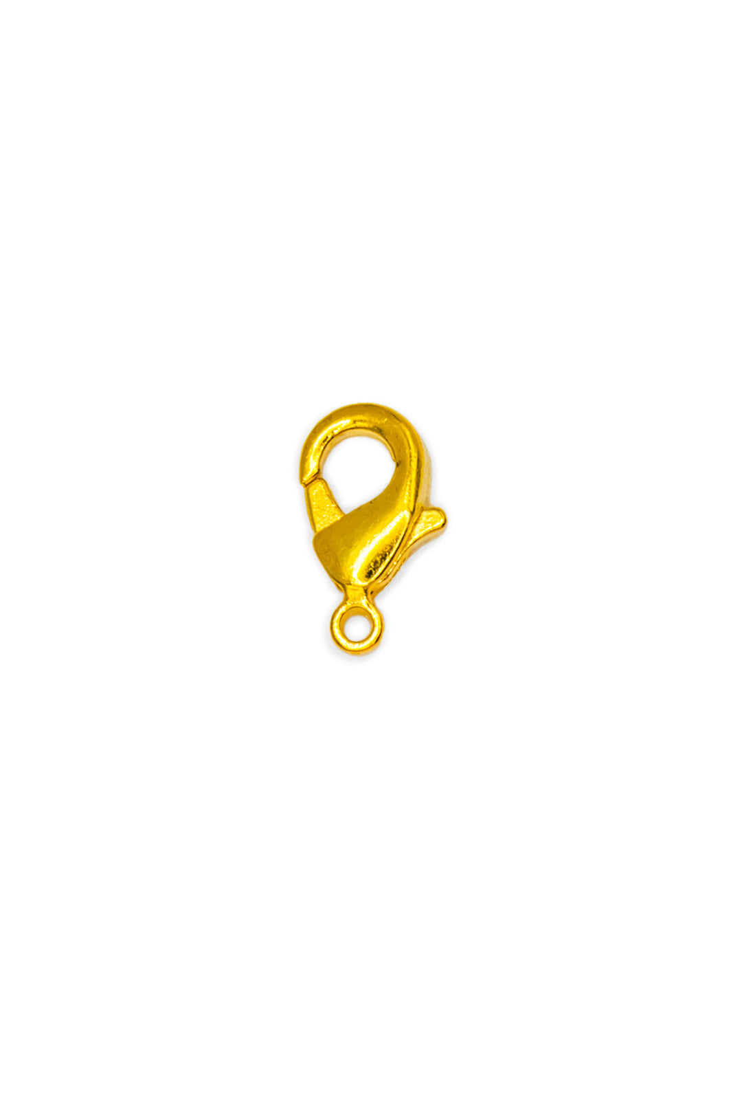 Premium 12 mm Gold-Plated Clasps — Set of 5pcs Matte Real Gold & Silver