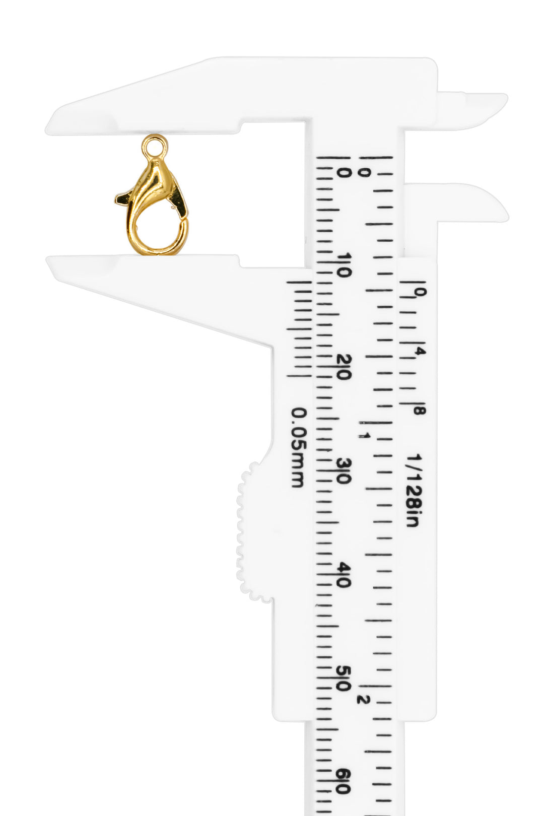 Premium 12 mm Gold-Plated Clasps — Set of 5pcs Matte Real Gold & Silver