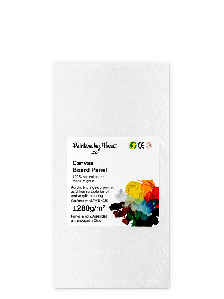 Premium Board Panels – 4"x8” Smooth Surface for Painting, Crafts, and Mixed Media, 12-Pack