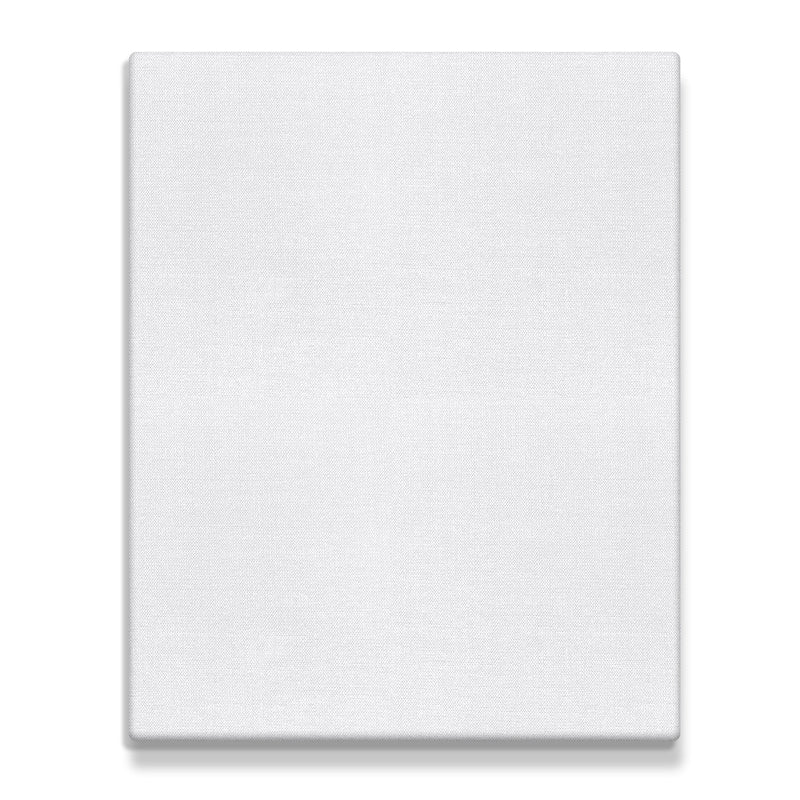 Triple-Primed Cotton Canvas – 16"x20” Ready-to-Paint Surface for Acrylic, Oil, and More, 6-Pack