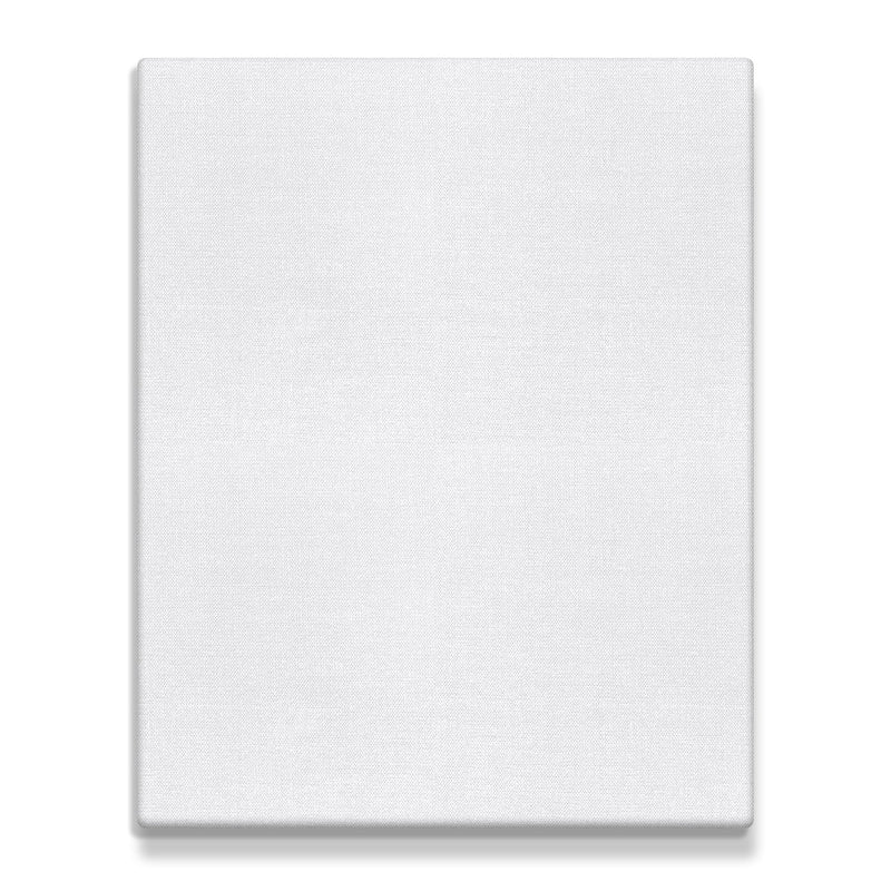 Triple-Primed Cotton Canvas – 8"x10” Ready-to-Paint Surface for Acrylic, Oil, and More, 12-Pack