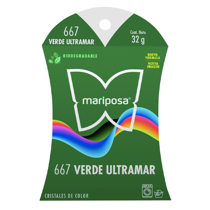 Mariposa Cystals Fabric Dye Biodegradable 32 grams