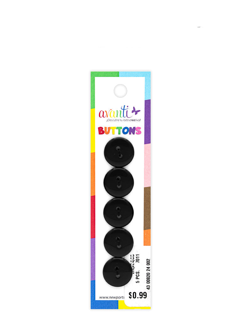 Sewing Buttons – 23L (13.0mm / 0.51 inches) with 2 Holes – Perfect for Heavy Coats, Tailored Jackets & Handbags,12-Pack