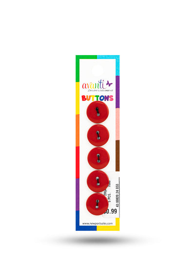 Sewing Buttons – 23L (13.0mm / 0.51 inches) with 2 Holes – Perfect for Heavy Coats, Tailored Jackets & Handbags,12-Pack
