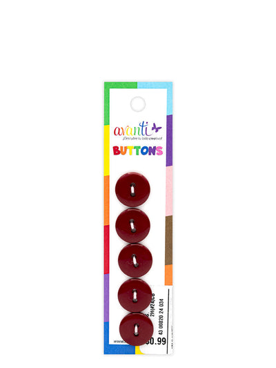 Sewing Buttons – 23L (13.0mm / 0.51 inches) with 2 Holes – Perfect for Heavy Coats, Tailored Jackets & Handbags,12-Pack