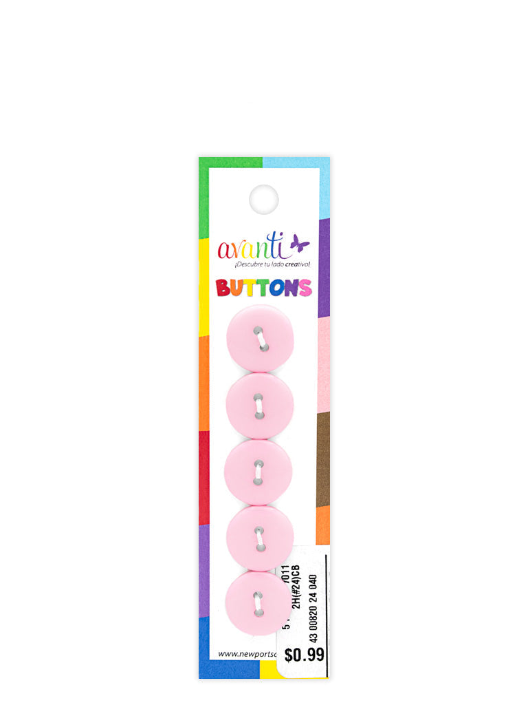 Sewing Buttons – 23L (13.0mm / 0.51 inches) with 2 Holes – Perfect for Heavy Coats, Tailored Jackets & Handbags