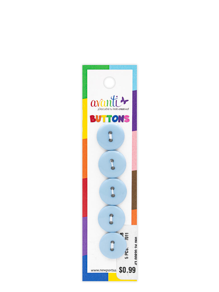 Sewing Buttons – 23L (13.0mm / 0.51 inches) with 2 Holes – Perfect for Heavy Coats, Tailored Jackets & Handbags