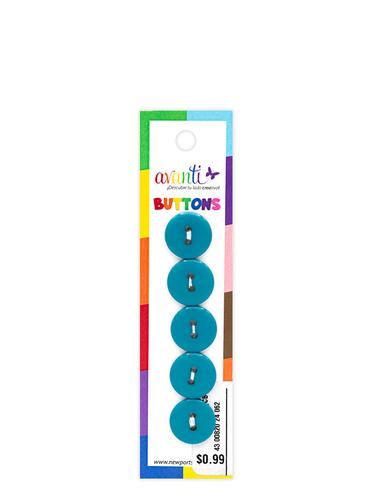 Sewing Buttons – 23L (13.0mm / 0.51 inches) with 2 Holes – Perfect for Heavy Coats, Tailored Jackets & Handbags,12-Pack
