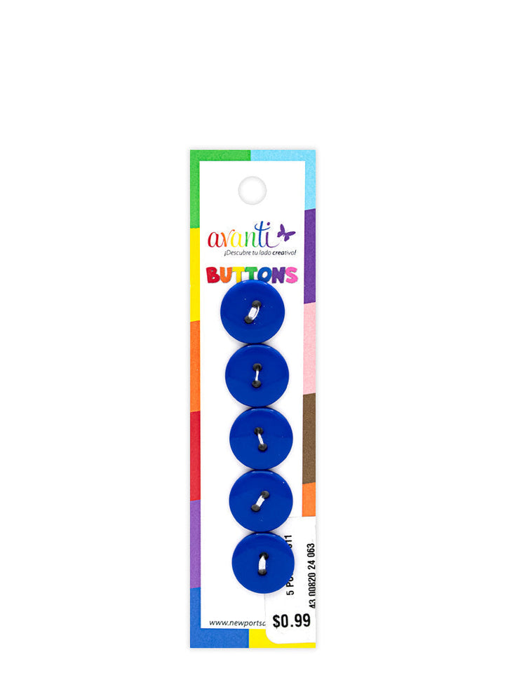 Sewing Buttons – 23L (13.0mm / 0.51 inches) with 2 Holes – Perfect for Heavy Coats, Tailored Jackets & Handbags,12-Pack