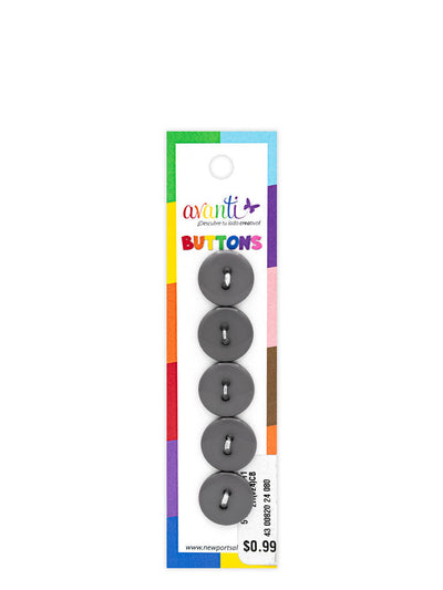 Sewing Buttons – 23L (13.0mm / 0.51 inches) with 2 Holes – Perfect for Heavy Coats, Tailored Jackets & Handbags,12-Pack