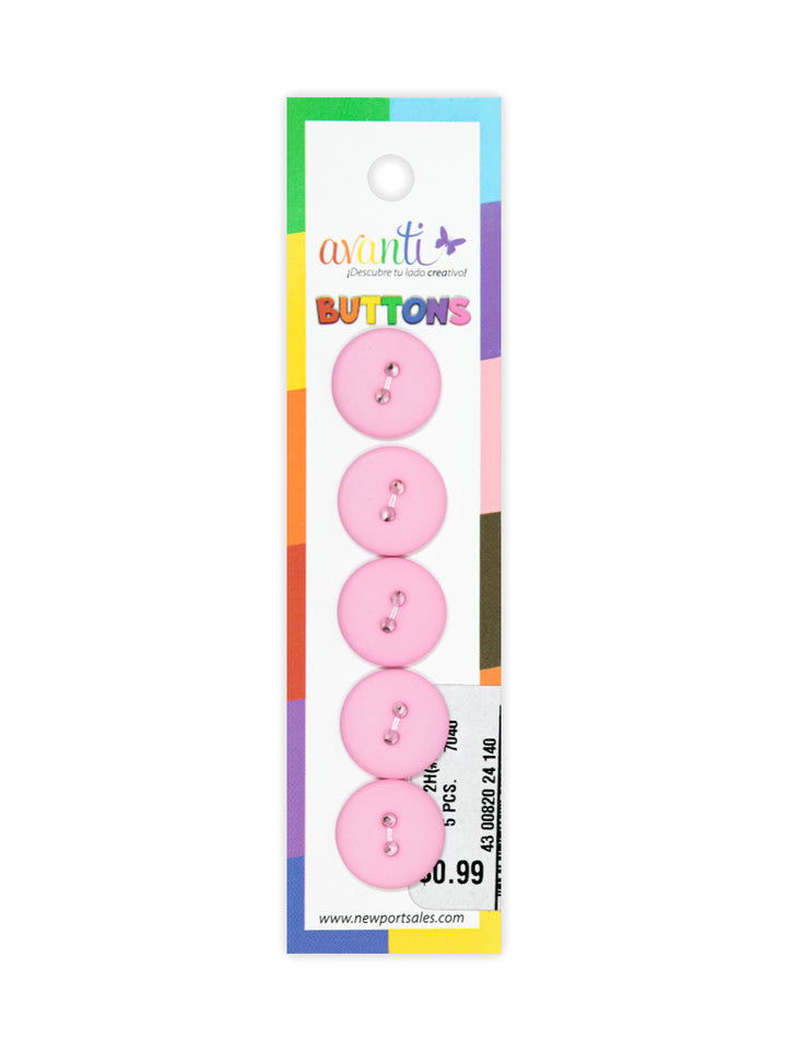 Sewing Buttons – 23L (13.0mm / 0.51 inches) with 2 Holes – Perfect for Heavy Coats, Tailored Jackets & Handbags