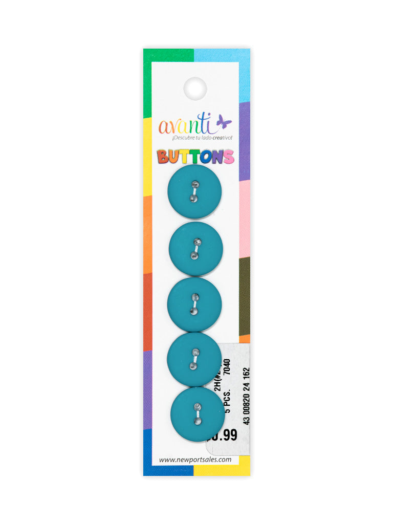 Sewing Buttons – 23L (13.0mm / 0.51 inches) with 2 Holes – Perfect for Heavy Coats, Tailored Jackets & Handbags,12-Pack