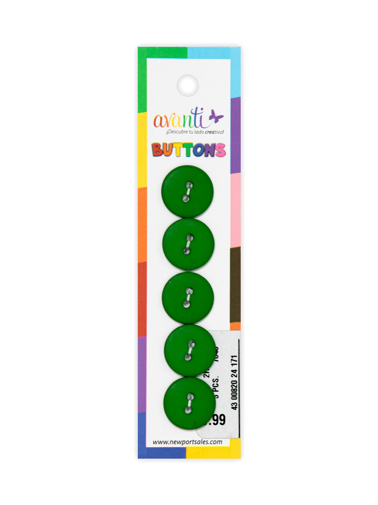 Sewing Buttons – 23L (13.0mm / 0.51 inches) with 2 Holes – Perfect for Heavy Coats, Tailored Jackets & Handbags,12-Pack