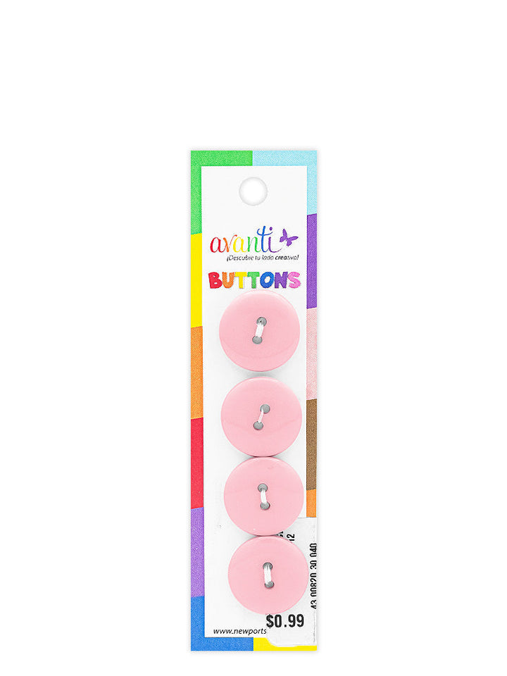 Sewing Buttons – 29L (18.0mm / 0.71 inches) with 2 Holes – Perfect for Blouses, Jackets & Fashion Handbags, 12-Pack