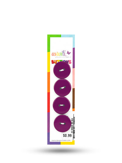 Sewing Buttons – 29L (18.0mm / 0.71 inches) with 2 Holes – Perfect for Blouses, Jackets & Fashion Handbags, 12-Pack