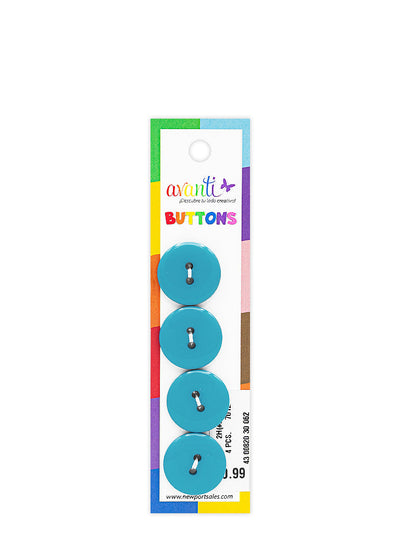 Sewing Buttons – 29L (18.0mm / 0.71 inches) with 2 Holes – Perfect for Blouses, Jackets & Fashion Handbags, 12-Pack
