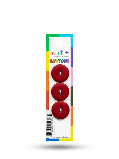 Sewing Buttons – 32L (20mm / 0.79 inches) with 2 Holes – Perfect for Coats, Blazers & Upholstery, 12-Pack