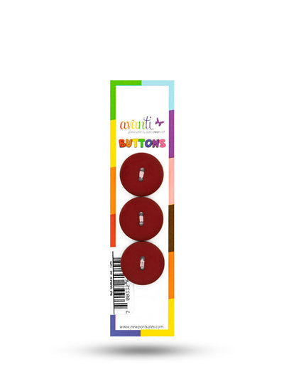 Sewing Buttons – 32L (20mm / 0.79 inches) with 2 Holes – Perfect for Coats, Blazers & Upholstery, 12-Pack