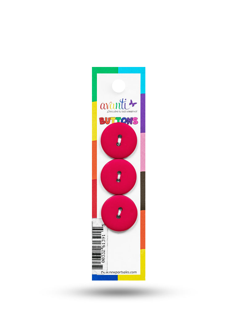 Sewing Buttons – 32L (20mm / 0.79 inches) with 2 Holes – Perfect for Coats, Blazers & Upholstery, 12-Pack