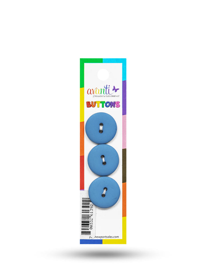 Sewing Buttons – 32L (20mm / 0.79 inches) with 2 Holes – Perfect for Coats, Blazers & Upholstery, 12-Pack