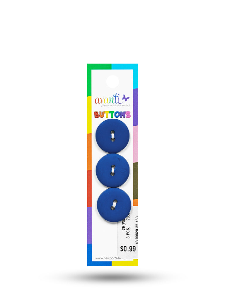 Sewing Buttons – 32L (20mm / 0.79 inches) with 2 Holes – Perfect for Coats, Blazers & Upholstery, 12-Pack