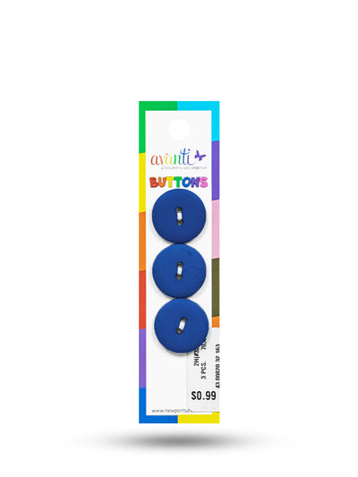 Sewing Buttons – 32L (20mm / 0.79 inches) with 2 Holes – Perfect for Coats, Blazers & Upholstery, 12-Pack