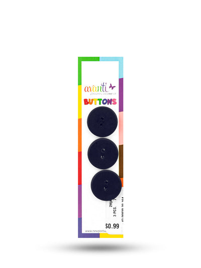Sewing Buttons – 32L (20mm / 0.79 inches) with 2 Holes – Perfect for Coats, Blazers & Upholstery, 12-Pack
