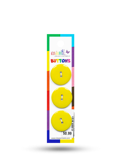 Sewing Buttons – 36L (23.0mm / 0.9 inches) with 2 Holes – Perfect for Heavy Coats, Blazers & Upholstered Furniture, 12-Pack