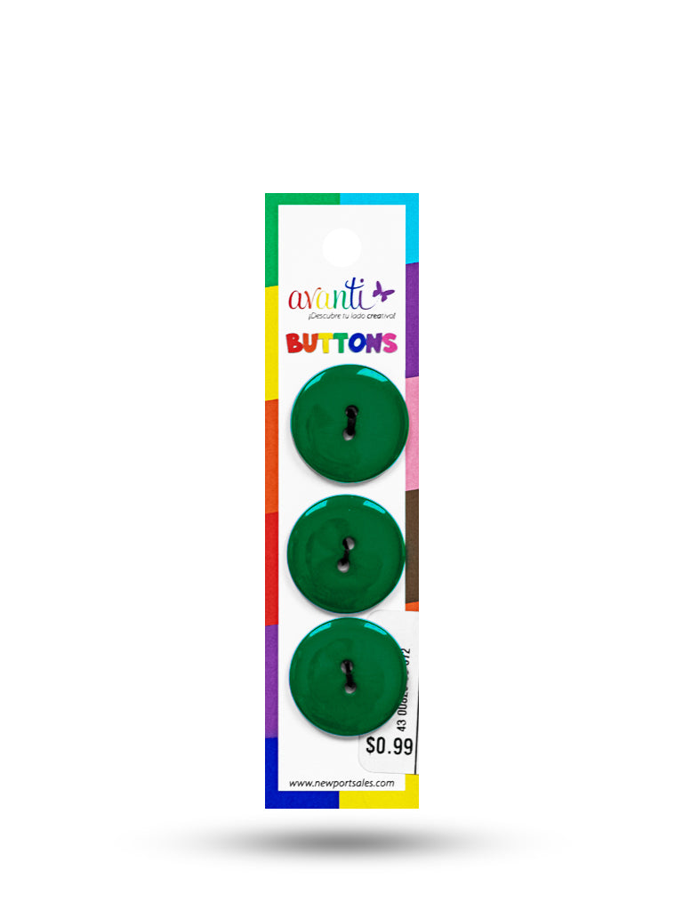 Sewing Buttons – 36L (23.0mm / 0.9 inches) with 2 Holes – Perfect for Heavy Coats, Blazers & Upholstered Furniture, 12-Pack