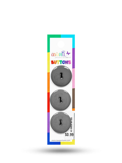 Sewing Buttons – 36L (23.0mm / 0.9 inches) with 2 Holes – Perfect for Heavy Coats, Blazers & Upholstered Furniture, 12-Pack