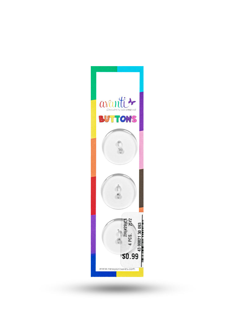 Sewing Buttons – 32L (20mm / 0.79 inches) with 2 Holes – Perfect for Coats, Blazers, Bags & Upholstery, 12-Pack