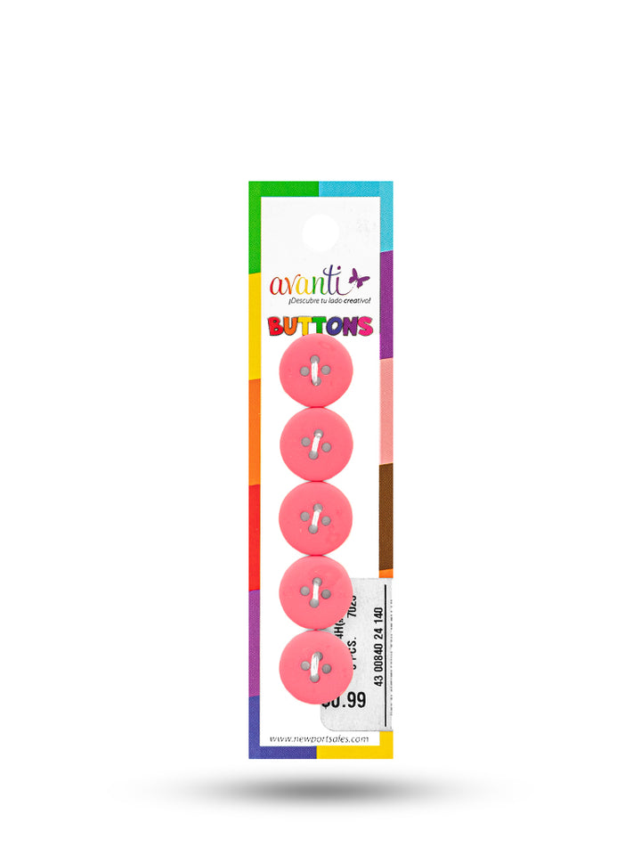 Sewing Buttons – 24L (15mm / 0.6 inches) with 4 Holes – Perfect for Shirts, Cardigans & Children’s Clothing