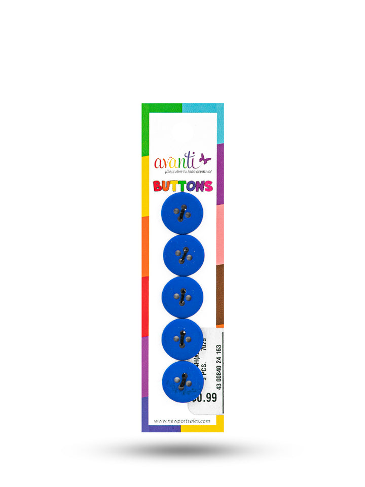 Sewing Buttons – 24L (15mm / 0.6 inches) with 4 Holes – Perfect for Shirts, Cardigans & Children’s Clothing